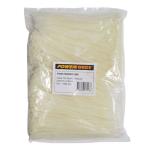Powerforce POWCT2002NT-1000 Standard - Nylon 6/6 Cable Tie - 200mm x 2.8mm - Natural - 1000 Pack Indoor - UL 94V-2 Flammability Rating - MIL-S-23190E Tensile Strength