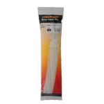 Powerforce POWCT2807NT-100 Standard - Nylon 6/6 Cable Tie - 280mm x 7.6mm - Natural - 100 Pack Indoor - UL 94V-2 Flammability Rating - MIL-S-23190E Tensile Strength