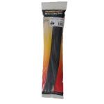 Powerforce POWCT2807BK-100 UV Resistant - Nylon 6/6 Cable Tie - 280mm x 7.6mm - Black - 100 Pack Indoor / Outdoor - UL 94V-2 Flammability Rating - MIL-S-23190E Tensile Strength - Carbonate A