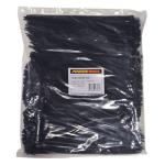 Powerforce POWCT3004BK-1000 UV Resistant - Nylon 6/6 Cable Tie - 300mm x 4.8mm - Black - 1000 Pack Indoor / Outdoor - UL 94V-2 Flammability Rating - MIL-S-23190E Tensile Strength - Carbonate A