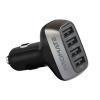 Promate SCUD-48.BLK 48W Car Charger with 9.6A   Super-Speed Output. 4 Dedicated 2.4AUSD-APorts.Charge 4 Devices at the Same Time. Safe Voltage Regulation. Protection Against Over Heating. Colour Black.