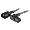 RackPower CM0CC200-SR 10A C14 to C13 Cable - 2m - Black Right-Hand Angled Socket - 0.75mm2 - PVC RackPower CM0CC200-SR 10A C14 to C13 Cable - 2m - Black Right-Hand Angled Socket - 0.75mm2 - PVC
