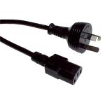 RackPower CM1NC150 10A 3-Pin to C13 Cable - 1.5m - Black 1mm2 - PVC