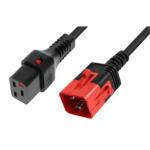 IEC-Lock CM2KK300 16A C20-Lock IEC plug to 16A C19 IEC-Lock socket on 3m 1.5mm2 Black