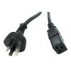 RackPower 10A - 16A C19 3-Pin to C19 Cable - 2m - Black 1.5mm2 - PVC RackPower 10A - 16A C19 3-Pin to C19 Cable - 2m - Black 1.5mm2 - PVC