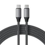 SATECHI 100W USB-C Cable - Space Grey Charge & Sync