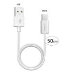 Sansai TPE-5010 USB-A to USB-C Cable - 50cm TPE Material