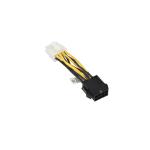 Supermicro 8-Pin CPU to 8-Pin PCIe GPU Power Cable - 5cm