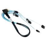 Supermicro Slimline x8 Straight to 8x SATA Cable - 70cm