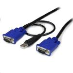 StarTech.com SVECONUS10 10 ft 2-in-1 Ultra Thin USB KVM Cable