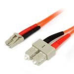 StarTech.com FIBLCLC5 Multimode 62.5/125 - LSZH Fiber Optic Cable - 5m Fiber Optic Cable - Multimode Duplex 62.5/125 - LSZH - LC/LC - 10G Networks
