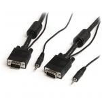 StarTech.com StarTech MXTHQMM2MA 2m Coax High Resolution Monitor VGA Cable with Audio HD15 M/M - VGAExtension Cable - HD15 to HD15 Cable