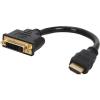 StarTech.com HDDVIMF8IN 1920x1200 HDMI to DVI-D Adapter - 20cm (8") HDMI Male to DVI Female Adapter - 1080p DVI-D Gender Changer Cable StarTech.com HDDVIMF8IN 1920x1200 HDMI to DVI-D Adapter - 20cm (8") HDMI Male to DVI Female Adapter - 1080p DVI-D Gender Changer Cable