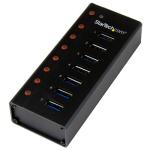 StarTech.com 7 Port USB 3.0 Hub Desktop / Wall-Mount
