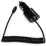 StarTech.com USBUB2PCARB Dual Port Car Charger USB-A - Micro USB