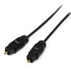 StarTech.com THINTOS3 Toslink SPDIF Audio Cable - 1m Toslink Optical Digital - 3ft