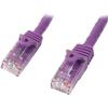 StarTech.com 45PAT10MPL Cat5e Ethernet Patch Cable - 10m - Purple Snagless - RJ45 Connectors