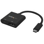 StarTech.com CDP2DPUCP USB-C to DisplayPort Adapter - with Power Delivery (USB PD) - Power Pass Through Charging - 4K 60Hz - USB-C to DisplayPort