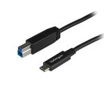 StarTech.com USB31CB1M USB 3.1 Gen 2 - 10Gbps USB-C to USB-B Cable - 1m Printer Cable - M/M