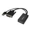 StarTech.com DVI2DP2 DVI to DisplayPort Adapter - USB Power