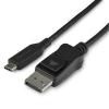 StarTech.com CDP2DP141MB 8K 60Hz - HBR3 - HDR - DSC USB-C to DisplayPort Cable - 1m (3.3ft) DP 1.4 Alt Mode - USB-C to DP - Thunderbolt 3 Compatible