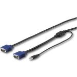 StarTech.com RKCONSUV10 KVM Console Cable - 3m VGA and USB - StarTech Rackmount Consoles