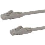 StarTech.com N6PATC150CMGR Cat6 - 10GbE - 100W PoE Ethernet Cable - 1.5m - Gray Gigabit Ethernet Wire / 650MHz 100W PoE RJ45 UTP Network / Patch Cord Snagless with Strain Relief Fluke Tested / Wiring is UL Certified / TIA - Male to Male