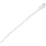 StarTech.com CBMZTS10N4 Cable Ties - 10cm - 100 Pack Mounting Hole