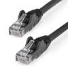 StarTech.com N6LPATCH1MBK Cat6 - 10GbE - LSZH Ethernet Cable - 1m - Black LSZH CAT6 10GbE - Male to Male