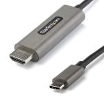 StarTech.com CDP2HDMM5MH 4K 60Hz - HDR10 USB-C to HDMI Cable - 5m (16ft) - Black