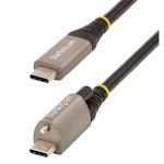 StarTech.com USB31CCTLKV50CM USB 3.1 Gen 2 - 10Gbps - 100W - 5A USB-C Cable - 50cm Top Screw Locking - USB 3.1 / 3.2 Gen 2 - 100W PD - DP Alt Mode - Single Screw Lock