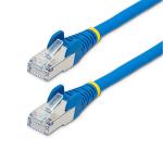 StarTech.com NLBL-750-CAT6A-PATCH Cat6A - 10Gbps Ethernet Cable - 7.5m - Blue LSZH - Shielded