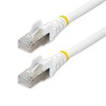 StarTech.com NLWH-5M-CAT6A-PATCH Cat6A - 10Gbps Ethernet Cable - 5m - White LSZH - Shielded