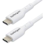 StarTech.com USB2CC2MNCWHE USB 2.0 - 480Mbps USB-C Cable - 2m - White Charging