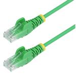 StarTech.com N6PAT250CMGNS 2.5m Green Slim CAT6 Ethernet Cable