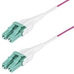 StarTech.com OM4RLCLC7M 7m LC/UPC OM4 Fiber Cable OFNR Riser