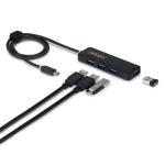 StarTech.com H5C4A-USB-HUB-2 4-Port USB-C Hub 5Gbps Bus Powered