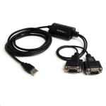 StarTech.com ICUSB2322F 1-Port - FTDI - COM Retention USB to Serial Cable FTDI USB to Serial Adapter Cable with COM Retention - Bidirectional USB to RS232 DB9 Serial Adapter