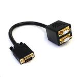 StarTech.com VGASPL1VV VGA Splitter Cable - 30cm VGA to 2x VGA