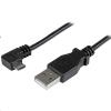 StarTech.com USBAUB1MRA USB 2.0 - 480Mbps USB-A to Micro USB Cable - 1m Right Angle - Micro USB Charge & Sync