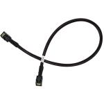 Silverstone CPS04 SFF-8643 Cable - 50cm - Black Hotswap