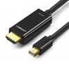UGREEN UG-20848 4K Mini DP to HDMI Cable - 1.5m - Black UGREEN UG-20848 4K Mini DP to HDMI Cable - 1.5m - Black