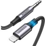 UGREEN MFi Certified Lightning to 3.5mm Cable iOS 10.3.1+ - Car / Stereo Compatible