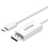Unitek V400A DisplayPort 1.2 USB-C to DisplayPort Cable - 1.8m Up to 4K 60Hz - Plug & Play - DisplayPort Alternate Mode Unitek V400A DisplayPort 1.2 USB-C to DisplayPort Cable - 1.8m Up to 4K 60Hz - Plug & Play - DisplayPort Alternate Mode