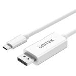 Unitek V400A DisplayPort 1.2 USB-C to DisplayPort Cable - 1.8m Up to 4K 60Hz - Plug & Play - DisplayPort Alternate Mode