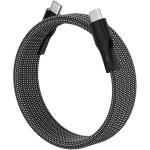 Valore CA-001 60W USB-C Cable - 1m - Black Magnetic Self-Organizing