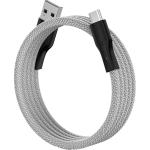 Valore CA-002 USB-A to USB-C Cable - 1m - Grey Magnetic Self-Organizing