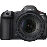 Canon EOS R5 Mark II Mirrorless Camera with 24-105mm f/4 Lens kit 45MP Full-Frame Stacked BSI CMOS - 8K 60 Raw/4K 60 SRAW/4K 120 10-Bit Video - Up to 30 fps, Pre-Continuous Shoot Mode - In-Camera Upscaling to 179MP - 5 Year Canon Warranty