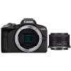 Canon EOS R50 Mirrorless Camera with 18-45mm Lens 24.2MP APS-C Sensor - 4K 30p Video Recording - Multi-Function Shoe - Wi-Fi & Bluetooth - 15fps E. Shutter - (RF-S 18-45mm f/4.5-6.3 IS STM Lens)