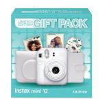 Fujifilm Instax Mini 12 Limited Edition Instant Camera Gift Pack - Clay White